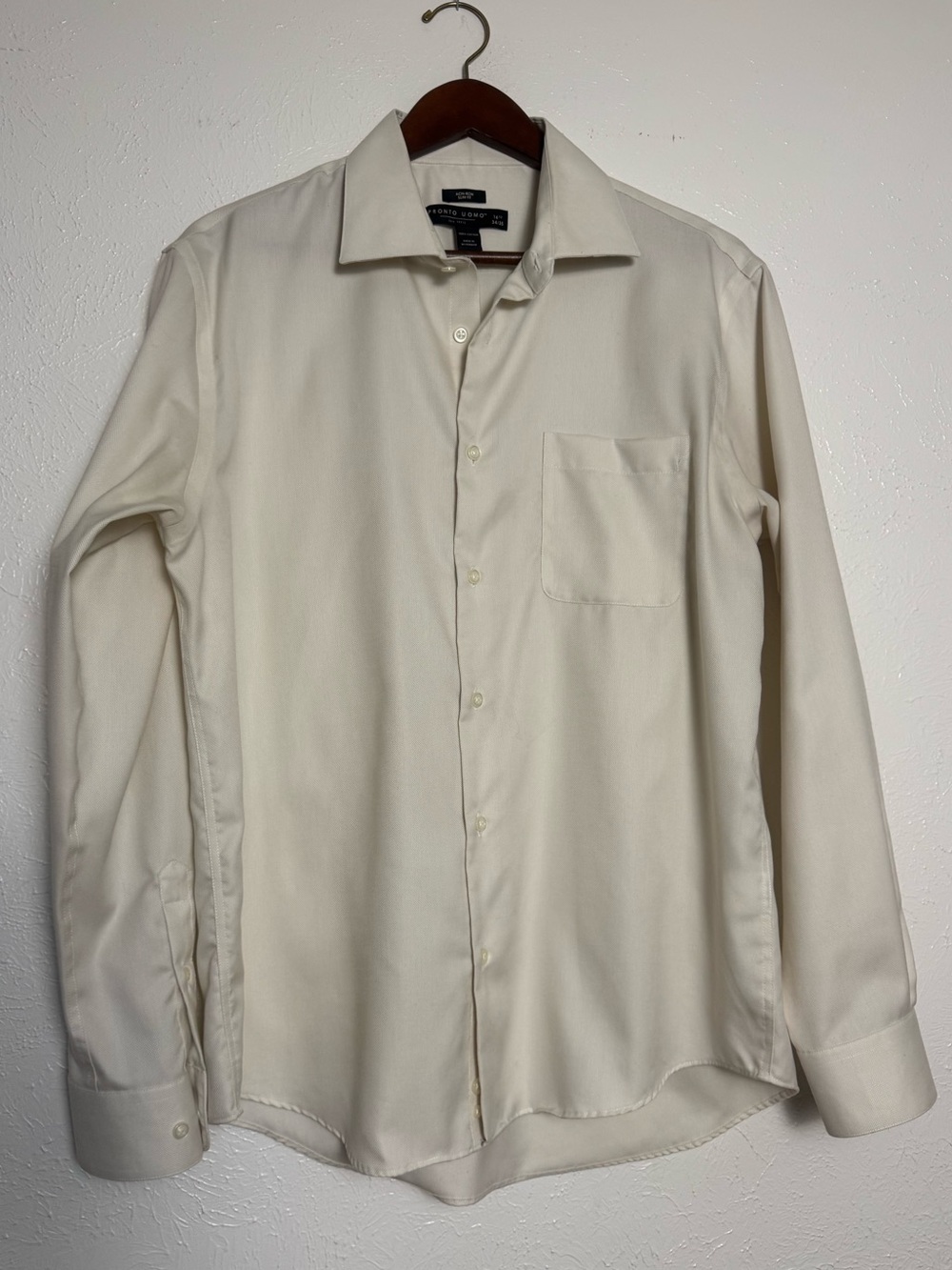 Pronto Uomo Non Iron Slim Fit Cotton Dress Shirt